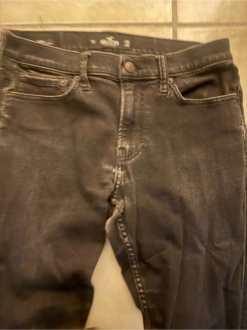 Hollister slim black